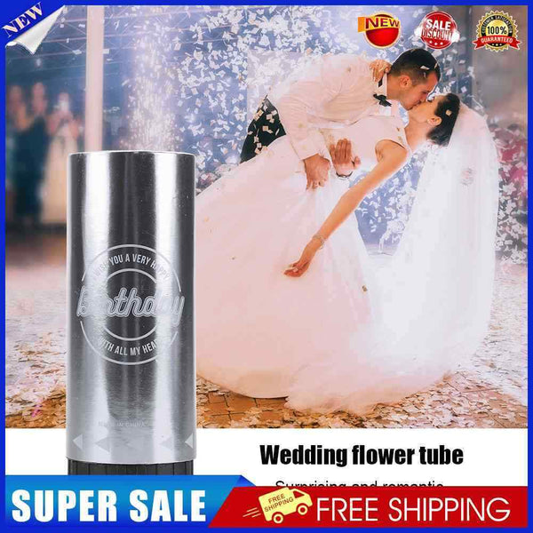 #A Hand Pull Salute Tube Atmosphere Decor Creative Chic for Wedding Dance Chri