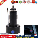 DF-01-TV 2IN1 Car Battery Monitor Voltmeter Thermometer Blue Digit Display Newly