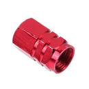 4pcs Aluminum Alloy Car Wheel Tire Valve Air Caps Stem Covers (Red) Newly