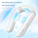 Leafless Hanging Neck Fan 360 Degree Summer Portable Air Cooling Neckband Fans