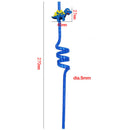 Decor Dinosaur Reusable Straws Dino Theme Straws-Plastic Cartoon Pattern
