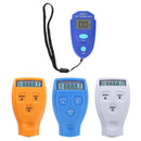 GM200 Thickness Gauge Coating Painting Tester Film Meter Measuring (Blue)