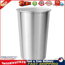 500ml Stainless Steel Beer Cup Tumbler Stackable Drinking Tea Milk Mug Newly
