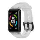 Watch Strap for HUAWEI HONOR Band 6 TPU Wristband Replacement Belt (White) Newly