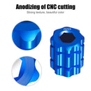Aluminum Alloy Bicycle Crank Remove Tools Road Bike Crankset Wrench (Blue)