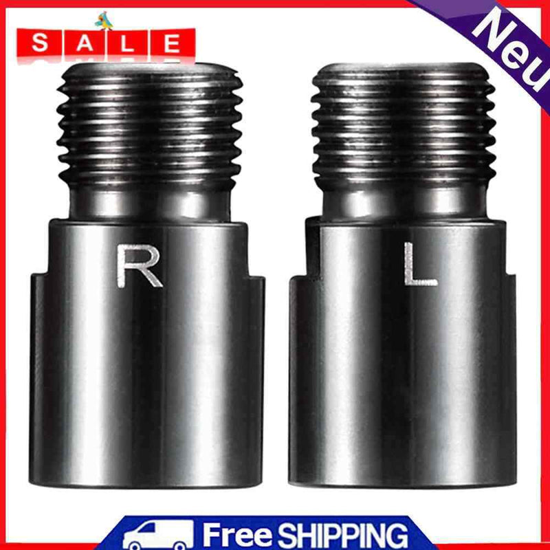 2pcs Aluminum Alloy Bicycle Pedal Extender MTB Bike Extension Shaft Riding Parts