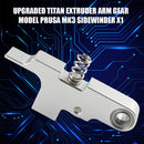 Upgrade Metal Titanium Extruder Idler Arm for Prusa mk3 Sidewinder X1 Extruder Part
