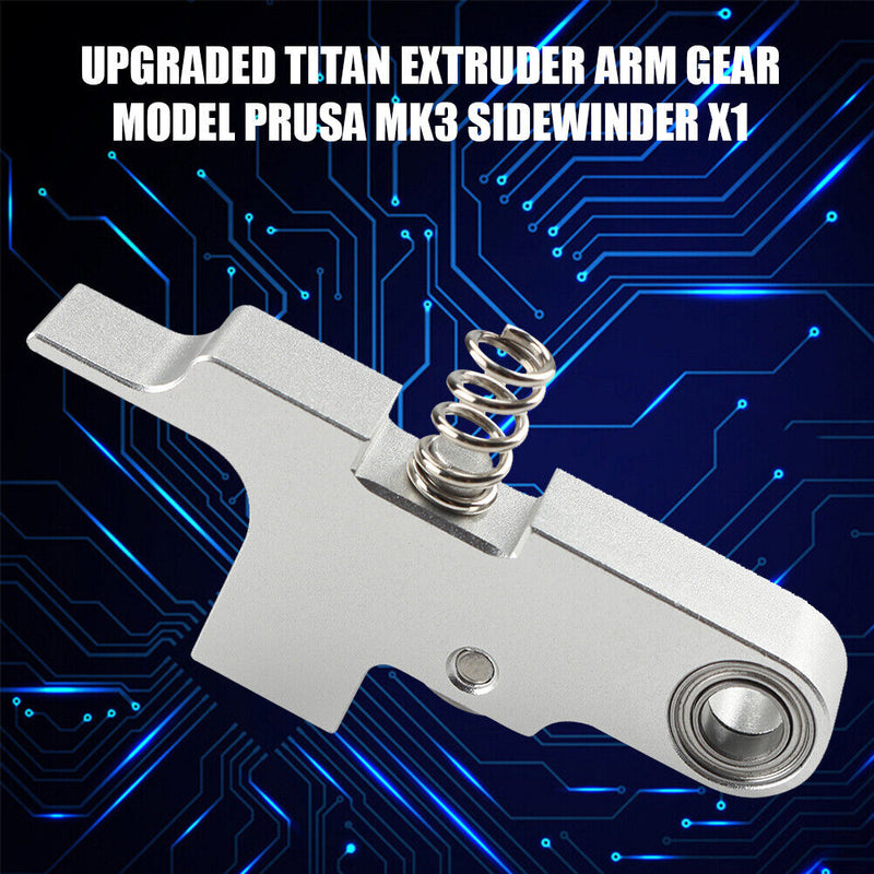 Upgrade Metal Titanium Extruder Idler Arm for Prusa mk3 Sidewinder X1 Extruder Part
