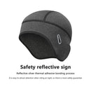 Winter Warm Outdoor Cycling Fleece Helmet Lining Cap Soft Bike Riding Skiing Hat