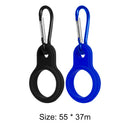 Silicone Sports Kettle Hanging Buckle Outdoor Camp Water Bottle Holder Carabiner