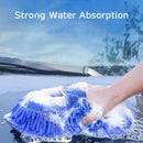 Towel Windows Cloth Car Cleaning Brush Cleaning Sponge Vehicle Wash Gloves