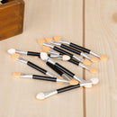12 x Double Ended Eye Shadow Sponge Applicators Make Up Brush-S hot.
