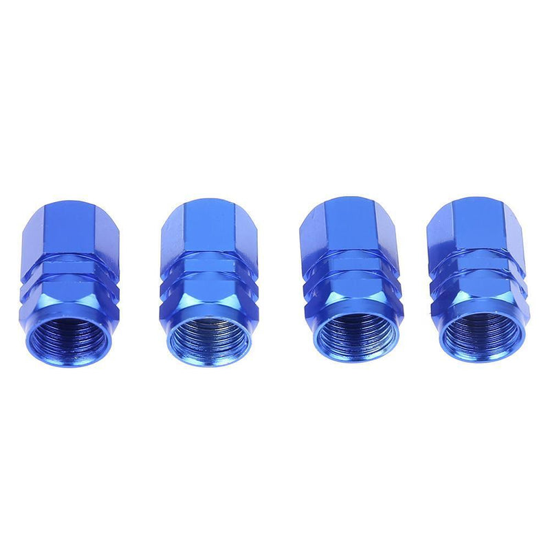 4PCS Aluminum Alloy Car Wheel Tires Valve Air Caps Universal Tire Stem