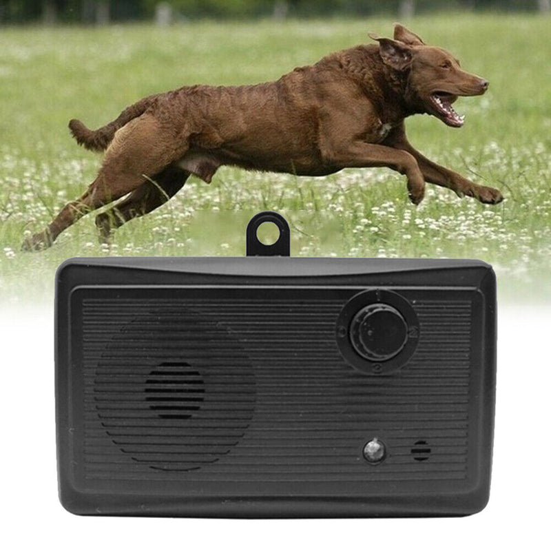 Ultrasonic Pet Repeller Suppressor Outdoor Dog Sonic Bark Controller Tool Newly
