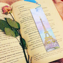 DIY Tower Special Shaped Diamond Painting Leather Tassel Bookmark Crafts Newly