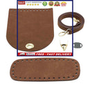 Bag Knitting Set PU Leather Purse Making Accessories DIY Knitting Crochet B