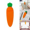 Silicone School Supplies Office Stationery Carrot Bookmark Mark Stereo s R9V7