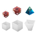 Pyramid Silicone Mold for DIY Crystal Epoxy Home Decoration Jewelry Making