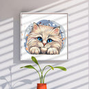 Persian Cat Animal Series Diamond Painting Kits Full Round Drill 30x30cm (A22