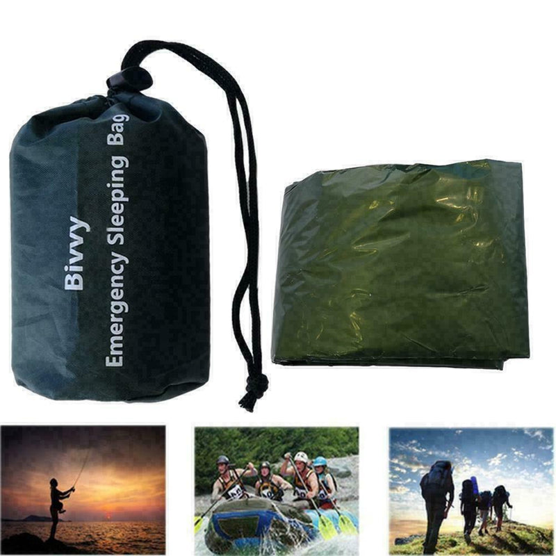 Outdoor Waterproof Emergency Survival Camping Sleeping S1U2 Hot With L7Y1 H0V2