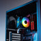 JONSBO FR-925 ARGB PWM Temperature Control Radiator CPU PC Case Heat Cooling Fan