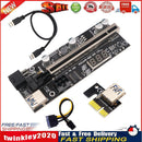 PCI-E Riser Card 60cm USB 3.0 Cable PCI Express 16X to 1X Extender Adapter Newly