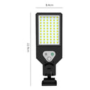 Solar Powered Wall Lamp Waterproof PIR Motion Sensor Outdoor Yard Light (D)