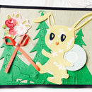 AVZYARDY Rabbit Metal Punching Molds Cardmaking Stencils Pr?gescha