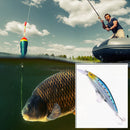 Minnow Fishing Lures 10.5cm 25.4g Sinking Artificial Wobbler Bait (Blue)