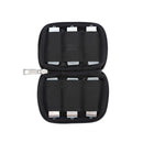 Portable Digital Flash Drives Case Organizers U Disk Zipper Storage Bag Pouch