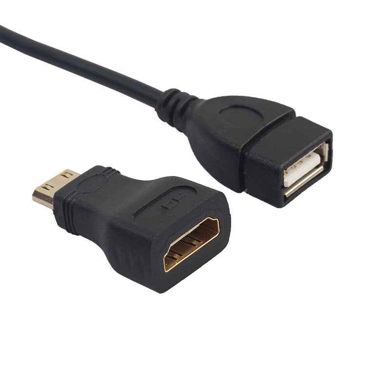 3 in 1 Kit Mini HDMI-compatible to HDMI-compatible+Micro USB+GPIO Header fo