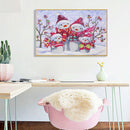 Diamond Painting Kit 5D Special Shaped DIY Christmas Snowman Pictures Craft