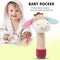 Baby Rattles Cartoon Animal Hand Bells BB Stick Music Shaker Baby Toys (D) Newly