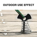 Camping Plank Floor Spring Nail Outdoor Awning Tent Wind Rope Fixed Hook Buckle