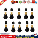 10pcs TR412 Tubeless Tire Valves Snap-in Valve Stems for Car Motorcycle Newly