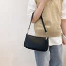 Fashion Women PU Shoulder Underarm Bag Casual Solid Color Small Purse Handbags