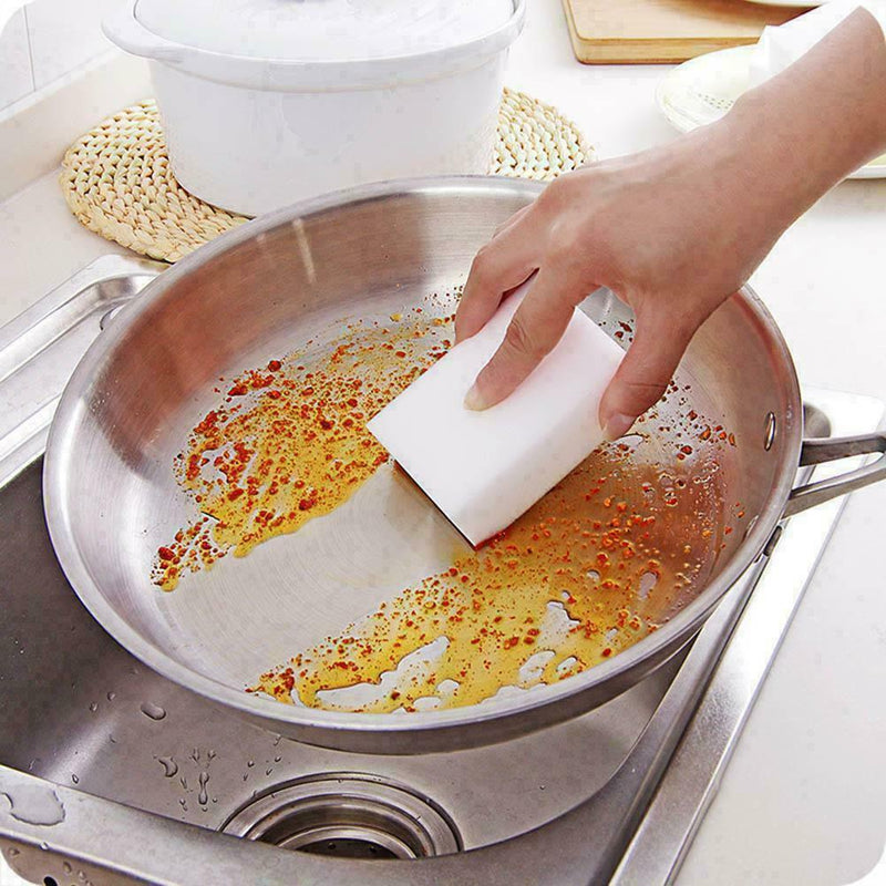 Cleaning Sponge Stain Eraser Remover Pad Home White Supplies 1pcs Cleaning R2D0
