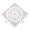 Round Flower Print Coffee Cake Stencil Fondant Buttercream Spray Mold Decor