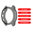 Watch Protective Frame Shell Case for Garmin Fenix 7 (Transparent Black) Newly