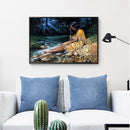 Full Round Diamond Painting DIY Kit Big Eyes Puppy 5D Rhinestone Mosaic Picture