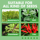 Seed Starter Trays, Planting Seedlings Growing Trays Kit for Vegetable, Flower