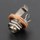 Switchcraft#11 1/4 6.35mm 2-Conductor Mono Chassis Guitar Jack Input Output #F