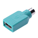 Male for PS2 to USB Female Adapter Converter Keyboard Mouse Mice Connector