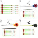 Winter Ultrashort fishing Rod Ice Fishing Extension Rod ABS Fishing Tools