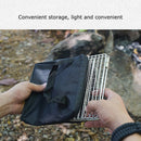 Stainless Steel BBQ Rack Grill Cooking Supplies Foldable Grill Stand for Camping