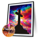 5D Cross Diamond Painting DIY Full Drill Embroidery Rhinestone Cross Stitch