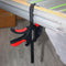 2pcs Woodworking Work Bar F Clamps DIY Quick Ratchet Release Squeeze Clip Newly