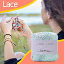 10 Strands Section-dyed DIY Crochet Thread Hand Knitting Sweater Scarf Weave