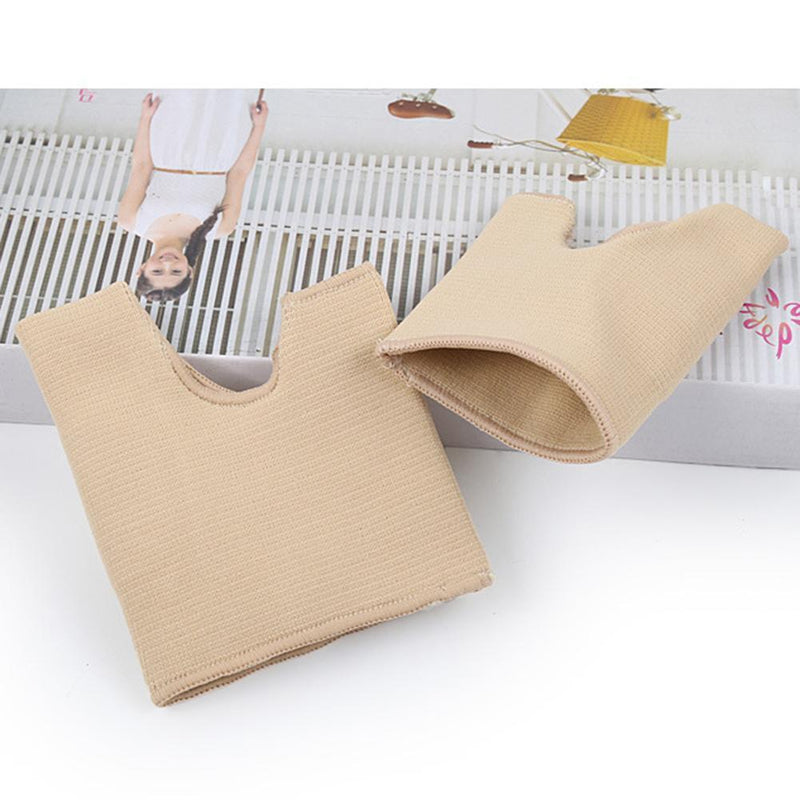 2pcs U-shape Foot Thumb Valgus Corrector Front Palm Straightening Insole (L