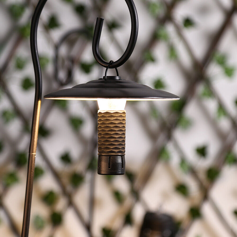 USB Rechargeable LED Camping Flashlight Outdoor Hiking Tent Hanging Lights Kits